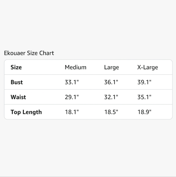 Ekouaer Womens Cami Pajama Set Sleeveless Racerback Tank Top Pjs Size Large EUC - Picture 5 of 12